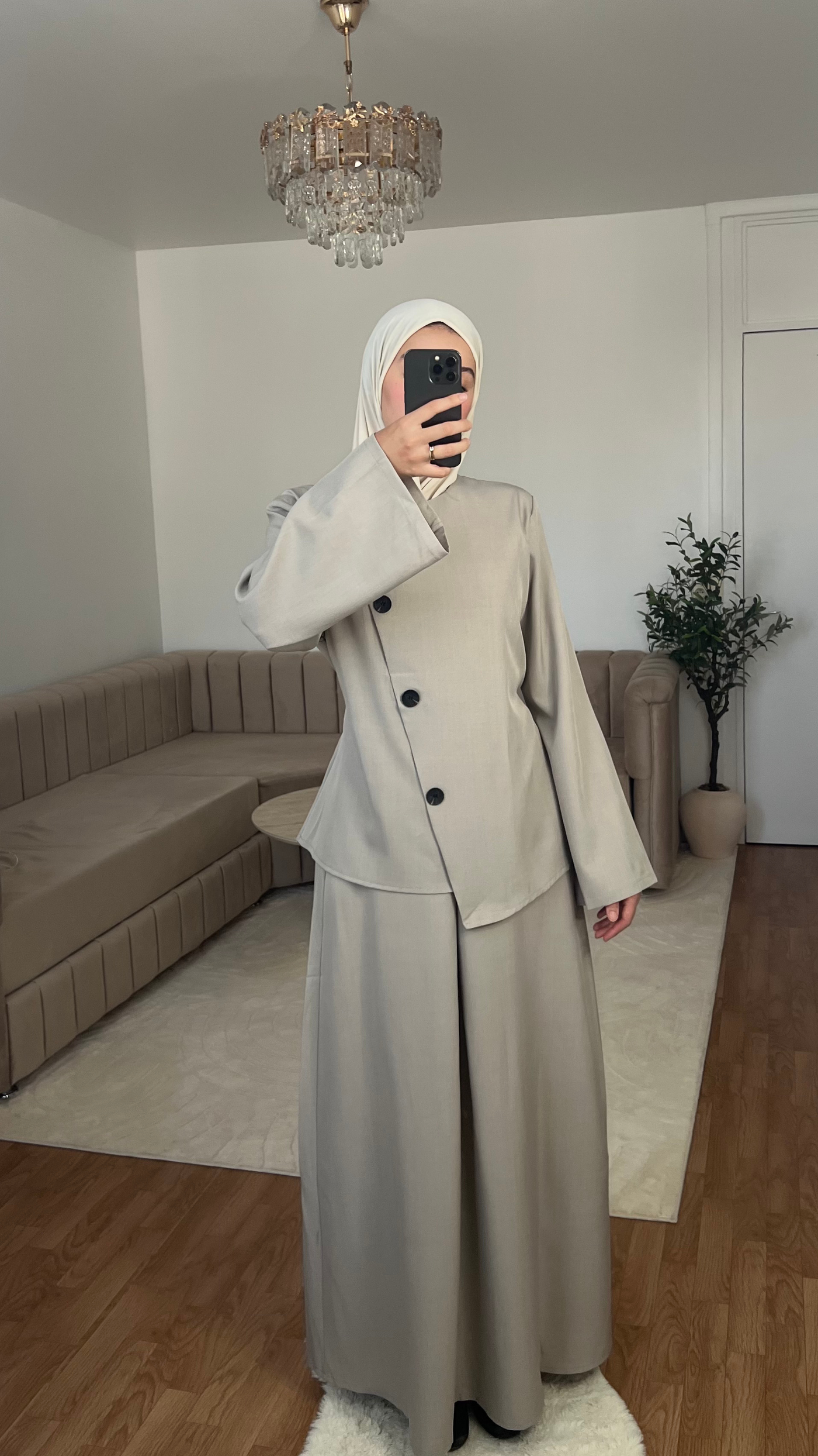 Ensemble Asa - Veste & Jupe longue