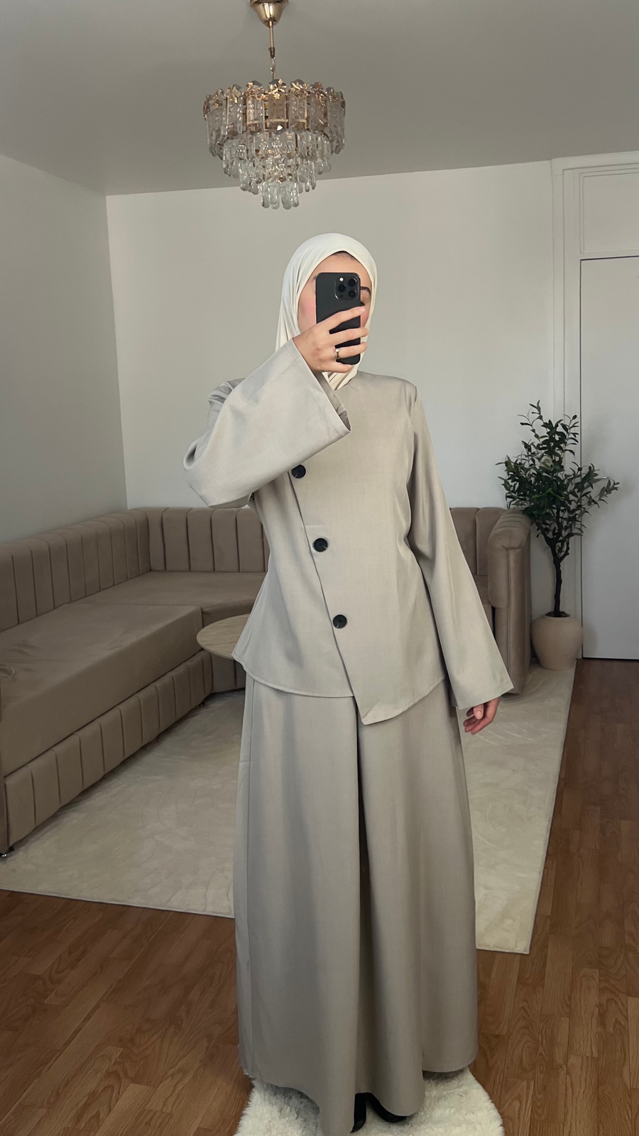 Ensemble Asa - Veste & Jupe longue